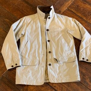 L.L. Bean woman’s Tan Chore Coat Jacket Small